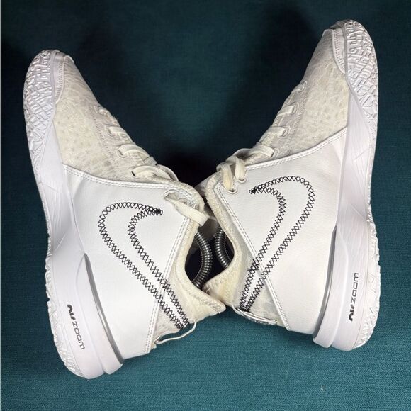 Size 8 - Men’s Nike Lebron Zoom NXXT gen white shoes - Picture 5 of 8